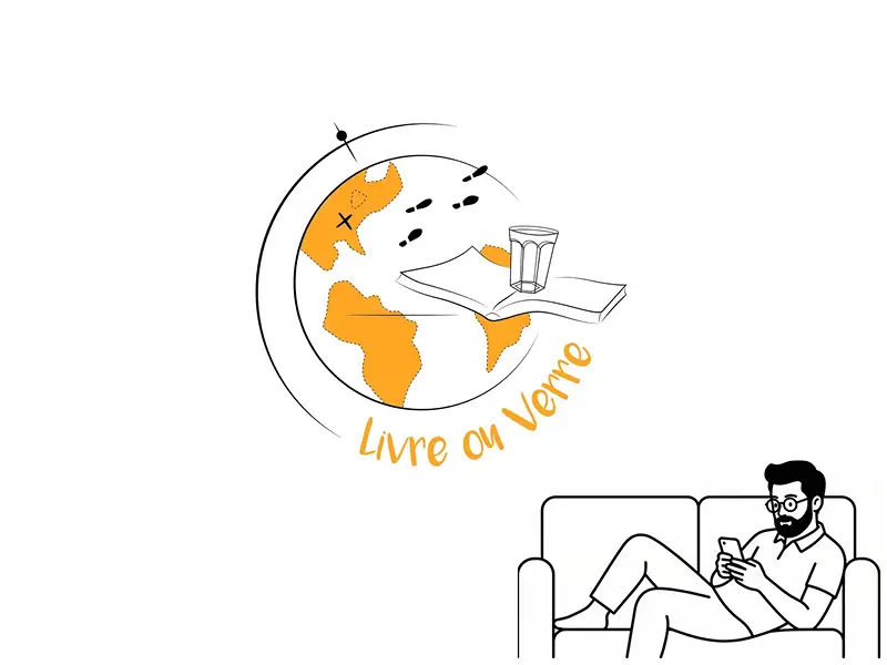 Logo Livre ou Verre - Stratégie digitale